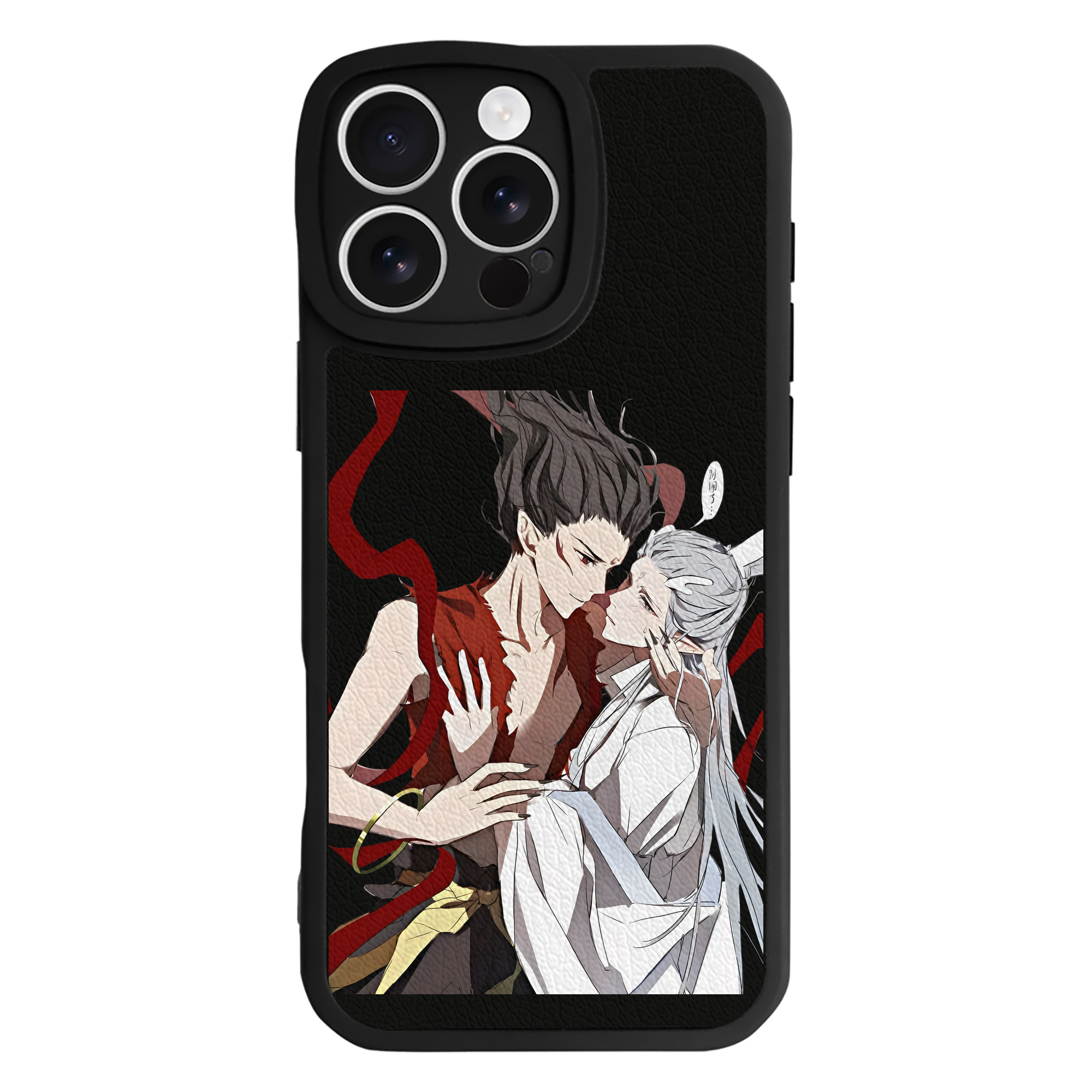 （画像用） Ne Zha 2 ナタ 魔童の大暴れ 【iPhone 16シリーズ対応】シリコンスマホケース（レザー調） 材質：シリコン
